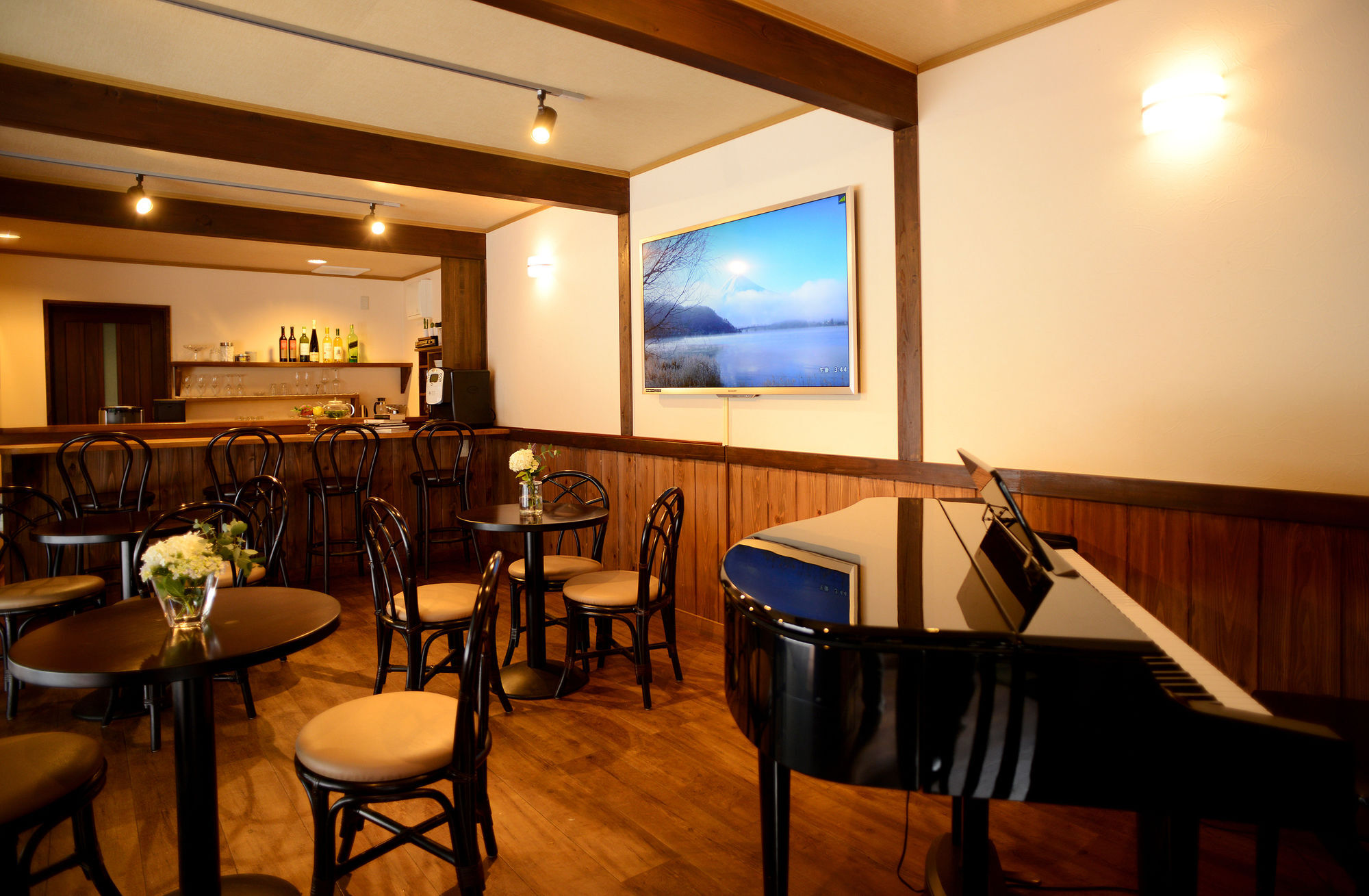 河口湖班乡间别墅酒店 富士河口湖 外观 照片