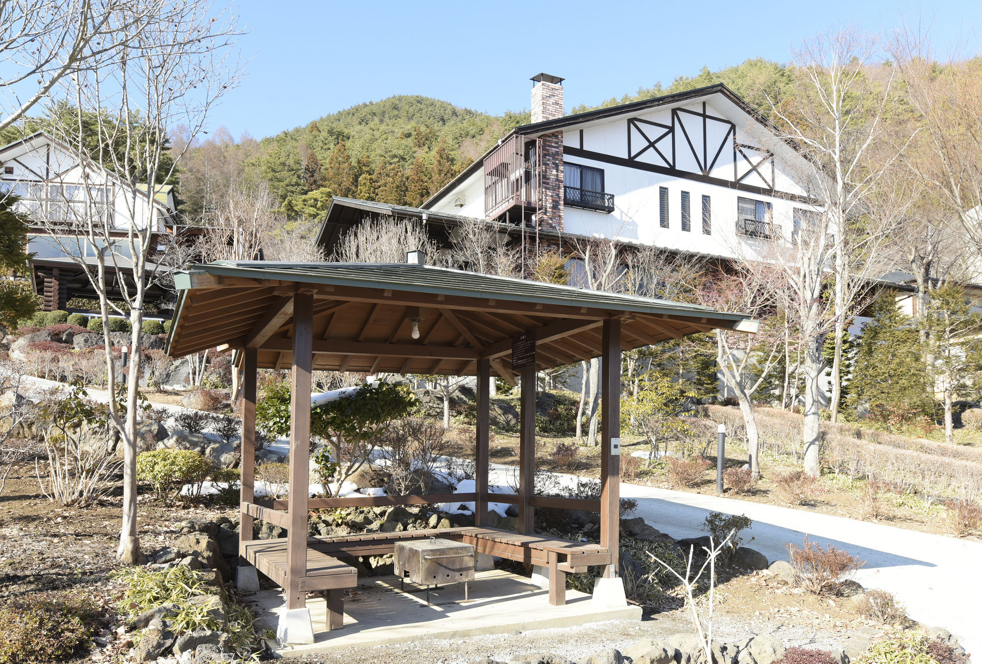 河口湖班乡间别墅酒店 富士河口湖 外观 照片